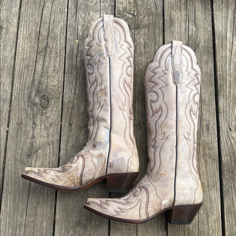 Dan Post cowgirl cowboy Boots - Picture 2 of 9